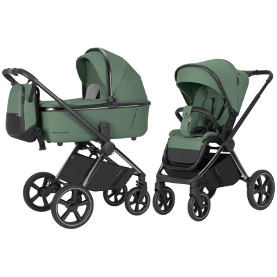 Коляска 2 в 1 Carrello Ultimo CRL-6524 Fern Green Chrome 01